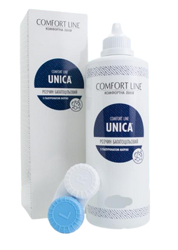 Avizor Unica \ 100 мл \ Розчин для лінз \ Comfort Line з гіалуроновою кислотою 2403055484 фото