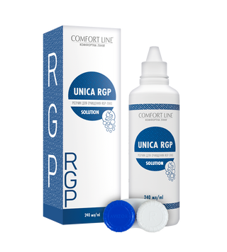 Розчин для жорстких лінз \ 240 ml \ Unica RGP \ Avizor 2431043815 фото