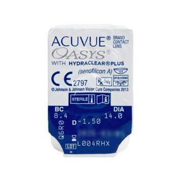 Лінзи Acuvue Oasys (-0.5 \ 1 шт \ 8.8) with Hydraclear plus) with Hydraclear plus \ 3805762808 фото