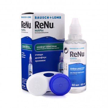 Renu MultiPlus \ 60 мл \ Розчин для лінз \ Baush&Lomb copy_1645913219 фото